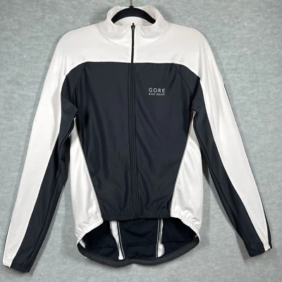 Gore Bike Wear Womens Full Zip Cycling Jacket Size L Fitted Reflective Stretch - Image 1 of 4