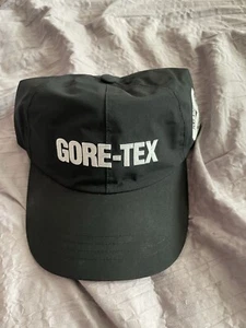Palace Skateboards Gore-Tex 6-Panel Hat Black Waterproof Spellout Tri-Ferg - Picture 1 of 9