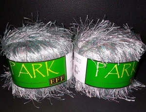 2 - Park FFF Eyelash Variegated Yarn Color 32 New - Picture 1 of 5