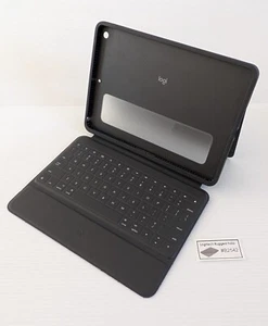 Logitech Rugged Folio Keyboard Cover for iPad 7th, 8th and 9th gen (Lot#B2542) - Picture 1 of 3