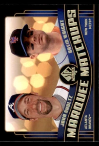 2008 SP Authentic Marquee Matchups #MM6 John Smoltz/David Wright - Picture 1 of 2