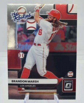 2022 Donruss Optic BRANDON MARSH  "The Rookies" Insert  MINT! - Image 1 of 2