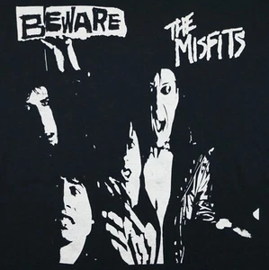 MISFITS Beware BANNER 2x2 Ft Fabric Poster Tapestry Flag album cover art - Picture 1 of 3