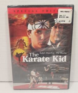NEW!! SEALED!! The Karate Kid (Columbia DVD, 1984) Macchio Morita Cobra Kai