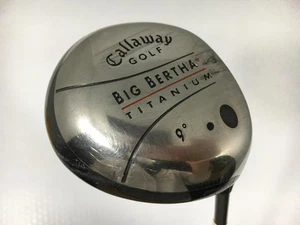 Callaway BIG BERTHA + TITANIUM Driver 9 JV60B-Series (S) #243 Golf Clubs - Picture 1 of 3