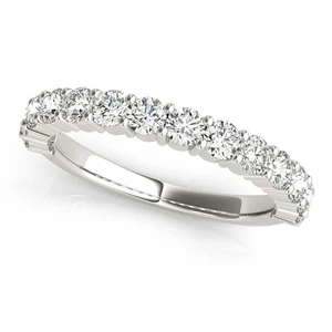 Luxus! DE/VS 2,00 ct Lab Grown Rundschliff Diamant Eternity Ring 18 K Weißgold - Bild 1 von 26