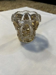 Vintage EAPG Imperial Glass BELLAIRE #505 Toothpick Holder Octagon 2.5" - Picture 1 of 5