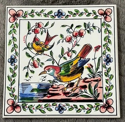 Valadares Hecho en Portugal 312 Bird Trivet Usado En muy buen estado Foto 1 de 4