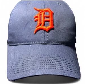 Cappello berretto Detroit Tigers MLB blu e arancione cinturino posteriore uomo - OSFM - Foto 1 di 7