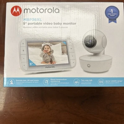 Motorola MBP36XL Video Monitor de Bebé y Cámara CIB Probado y Emparejado Foto 1 de 4