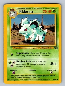 Nidorina 40/64 Uncommon Jungle LP - NM Pokemon TCG - Picture 1 of 1