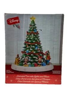 Disney animierter Weihnachtsbaum mit Lichtern & Musik 17" im Karton - Bild 1 von 13