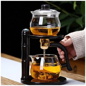 Kungfu Magnet Teekanne Glas Magic Teeservice Halbautomatisch Wasserführung Magneti... - Bild 1 von 7
