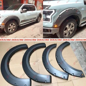 Se adapta a Ford F-150 2015-20 sin pintar guardabarros llamaradas marco cubierta kits de carrocería - Imagen 1 de 30
