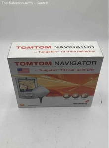 TomTom Tungsten T3 PalmOne Silver Navigator Vehicle Electronics GPS Unit - Picture 1 of 6