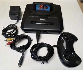 Sega Genesis Model 2 Console System Bundle Cords & Controller Tested (MK-1631)