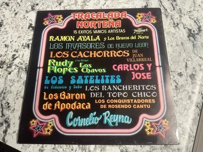 Tracalada Norteña 1988 FREDDIE Ranchera Tejano Compilation LP Record Sealed - Image 1 of 4