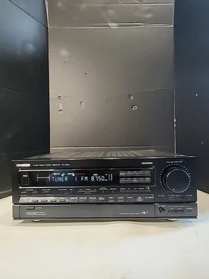 Kenwood KR-V8010 Audio/Video Receiver  AM/FM Stereo Tuner Amplifier. Turns On! - Image 1 of 4
