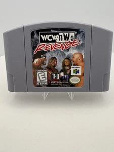 WCW/NWO Revenge (Nintendo 64, 1998) N64 autentico gioco di wrestling retrò WWE WWF - Foto 1 di 4