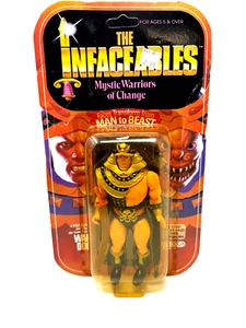 Figura de acción sellada Galoob 1984 Infaceables Mystic Warriors War Dog - Imagen 1 de 8
