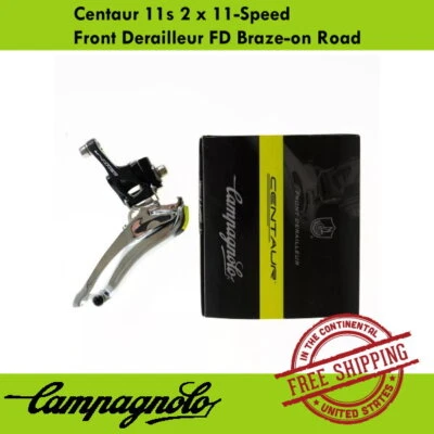 Campagnolo Centaur 11s 2 x 11-Speed Front Derailleur FD Braze-on Road - Image 1 of 4