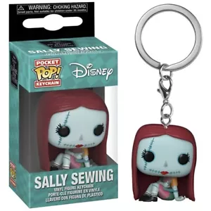 Llavero Pocket POP Disney Pesadilla Antes de Navidad Sally Sewing - Imagen 1 de 2