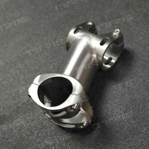 TIRIS Titanio Bicicletta CNC Stelo Integrato per Bici Ultraleggero Angolo Personalizzato - Foto 1 di 10