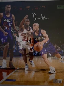 Damon Stoudamire signed Toronto Raptors 8x10 Photo- Beckett COA - Picture 1 of 2
