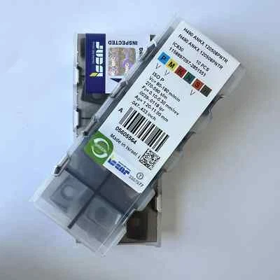 ISCAR / H490ANKX120508PNTR IC830 / Original genuine CNC alloy blade 10 Pcs - Image 1 of 4