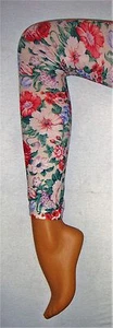 New Printed Floral Tights Footless Quality Fashion Pantyhose AUS Stock Fast Post - Picture 1 of 6