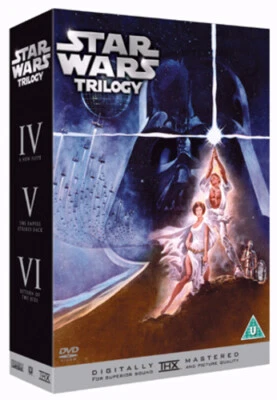 Star Wars Trilogy: Episodes IV, V and VI DVD Mark Hamill, Lucas (DIR) cert U - Image 1 of 2