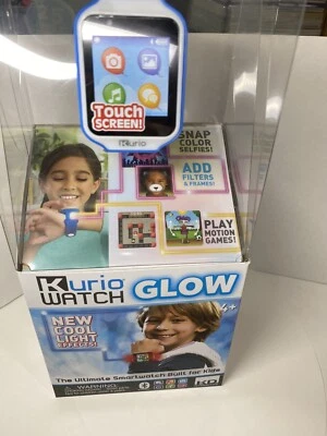 Kurio Smart Watch Glow Kids Touchscreen Color Blue Games Etc. - Image 1 of 4