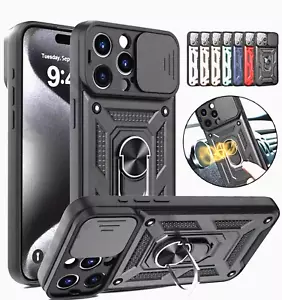 Shockproof Armor Magnetic Ring Holder Case For iphone 14 ,14 Pro Max,14+,14 Pro - Picture 1 of 24