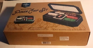 Adventure is Out There HOLZ Poker Chip Set (Neu im Karton) - Bild 1 von 4