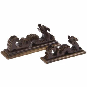 Wood Samurai Sword Holder Katana Stand Holder Bracket Display Rack Dragon Shape - Picture 1 of 14