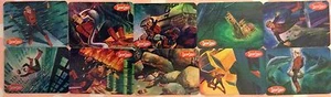 CAPTAIN SCARLET: PRINTERS PROOF CARDS: COMPLETE MIRROR FOIL CARD SET - Picture 1 of 1