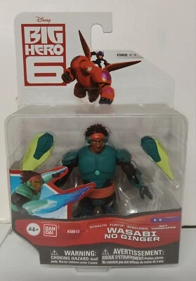 Stealth Wasabi Disney Big Hero 6 Bandai 2015 #38613 4" Action Figure. - Image 1 of 2