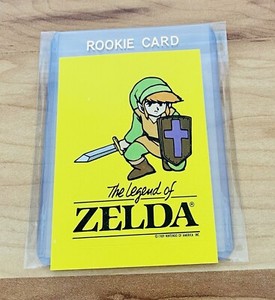 1989 Topps Nintendo Game Packs Sticker Card #5 The Legend Of Zelda🌟NM Rare