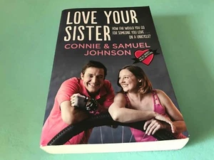 Love Your Sister Connie and Samuel Johnson book breast cancer unicycle - Picture 1 of 10