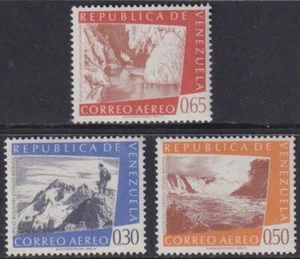 VENEZUELA Sc #B753-5 CPL MNH JUEGO DE 3 - VARIOS PAISAJES - Imagen 1 de 1