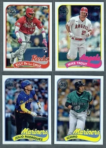 2024 Topps Series 1 1989 Topps Baseball ~ You Pick ~ Complete Your Set - Picture 1 of 94