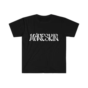 CAMISETA MÅNESKIN BANDA LOGOTIPO ROCK BRILLA EN LA OSCURIDAD DISPONIBLE QUIERO SER TU ESCLAVO - Imagen 1 de 5