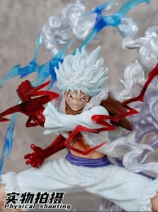 Sun God Monkey D Luffy Gear 5 Nika Lightening One Piece Anime Actionfigur - Bild 1 von 10