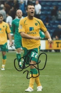 NORWICH: ELLIOTT WARD SIGNED 6x4 ACTION PHOTO+COA - Picture 1 of 1
