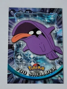 Pokemon Topps #90 SHELLDER Non Holo Foil TV Animated Edition NM - Picture 1 of 2