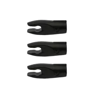 Black Eagle Pin Nock - Black - 1 Dozen - Picture 1 of 1