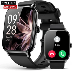 Smart Watch for Women Men- Answer/Make Call, 2025 IP68 Waterproof Fitness Step S - Picture 1 of 19