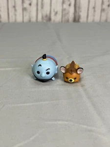 Disney Tsum Tsum Vinyl Figures Aladdin Genie And Bambi Small - Picture 1 of 6