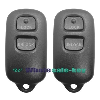 2 para Toyota RAV4 2001 2002 2003 2004 2005 mando a distancia coche llave llavero Foto 1 de 2