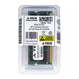 8GB SODIMM HP Compaq Pavilion dv7-6c70ca dv7-6c95dx dv7-6c95ex Ram Memory - Picture 1 of 1